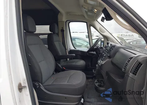 2022 Ram Promaster 3500 Cargo Van High Roof 159 Wb Ext from USA, damaged, VIN 3C6MRVJG3NE120607